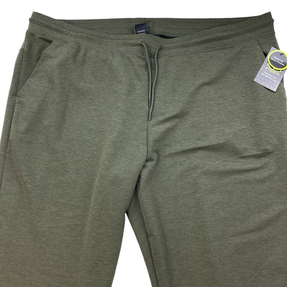 Athletic Works Pants - Athletic Women's Driworks Jogger Plus 3XL Drawstring Waist Green Knit Pullon NWT